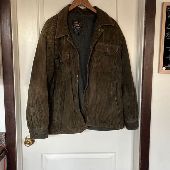 Route 66 Jackets & Blazers - Route 66 green corduroy Jacket